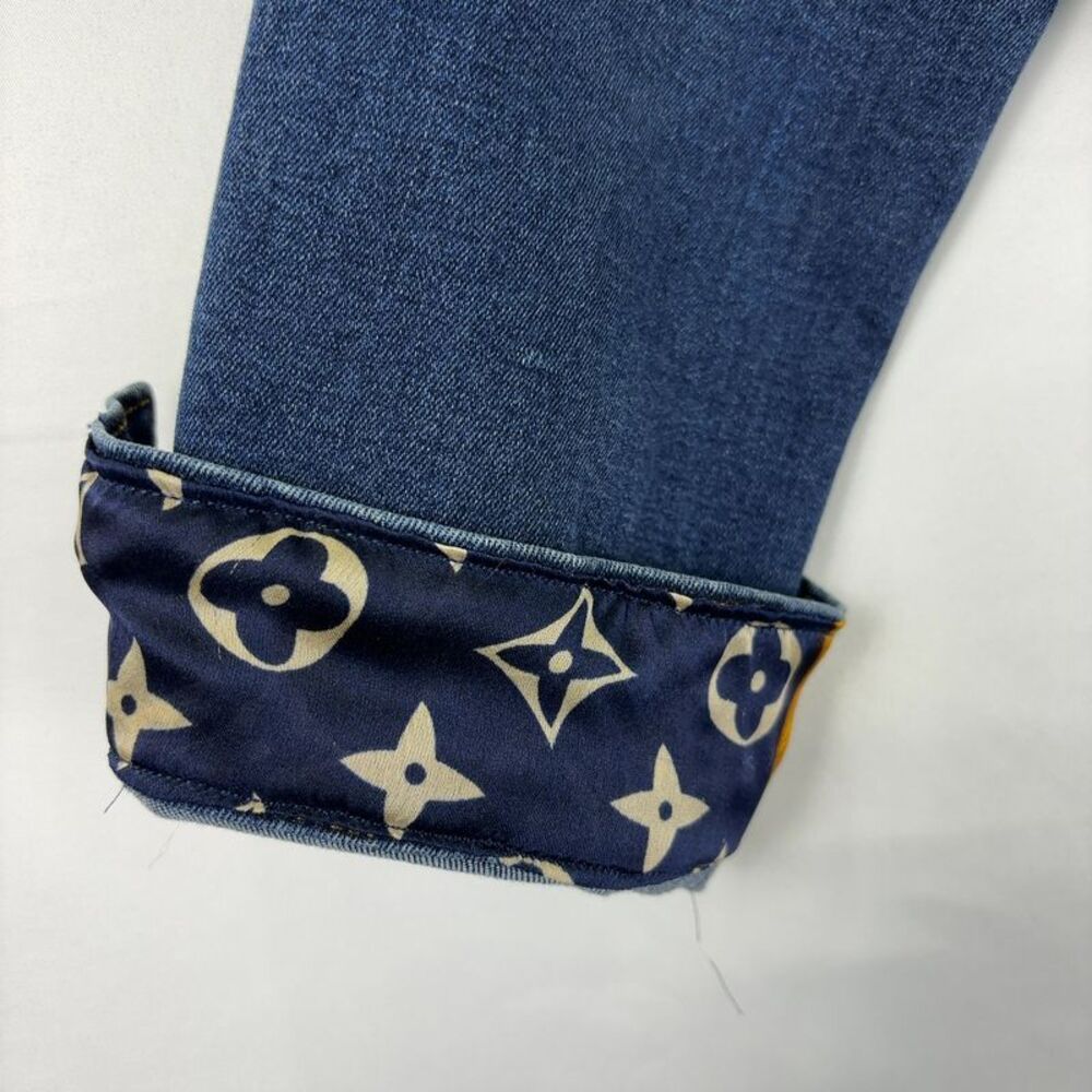 Custom Denim Couture Jacket , Jacket Featuring Mo… - image 2